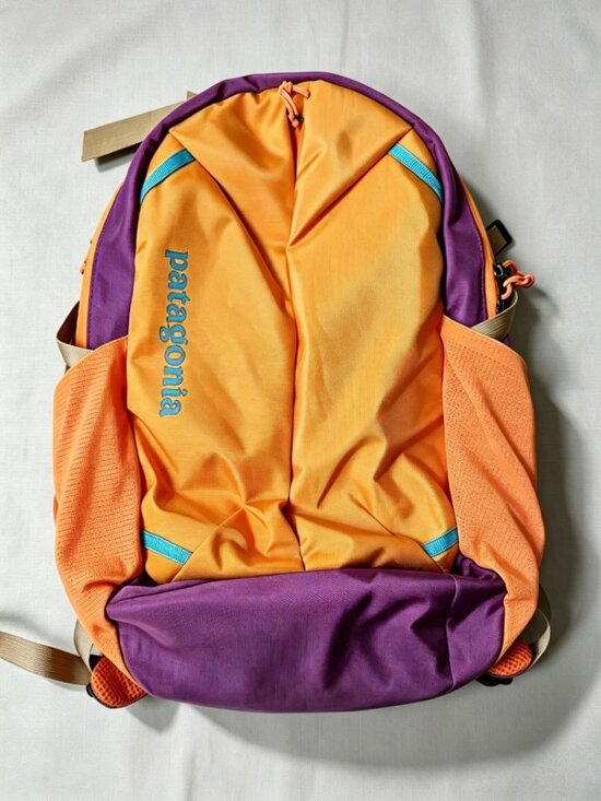 Patagonia Handbags - Patagonia 26L Outdoor Backpack Yellow & Purple Daypack Travel Bag